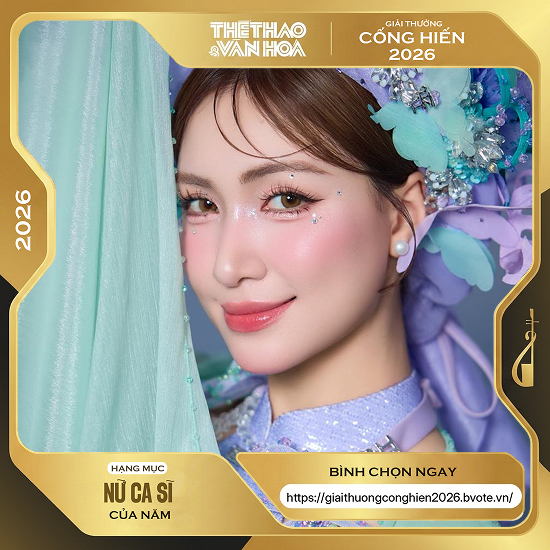 Hòa Minzy, Đình Bắc… nhận đề cử Giải thưởng Cống hiến lần thứ 20